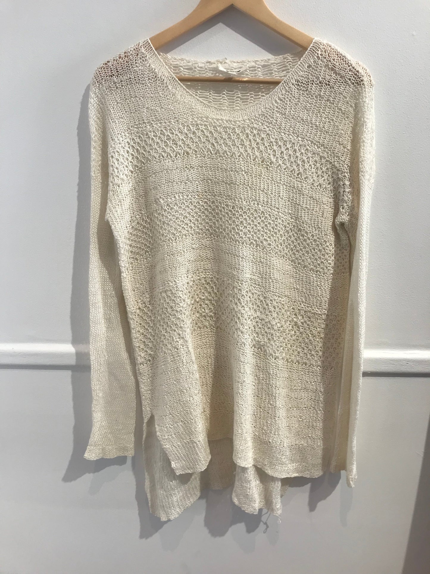 Pull Helmut Lang blanc T.S