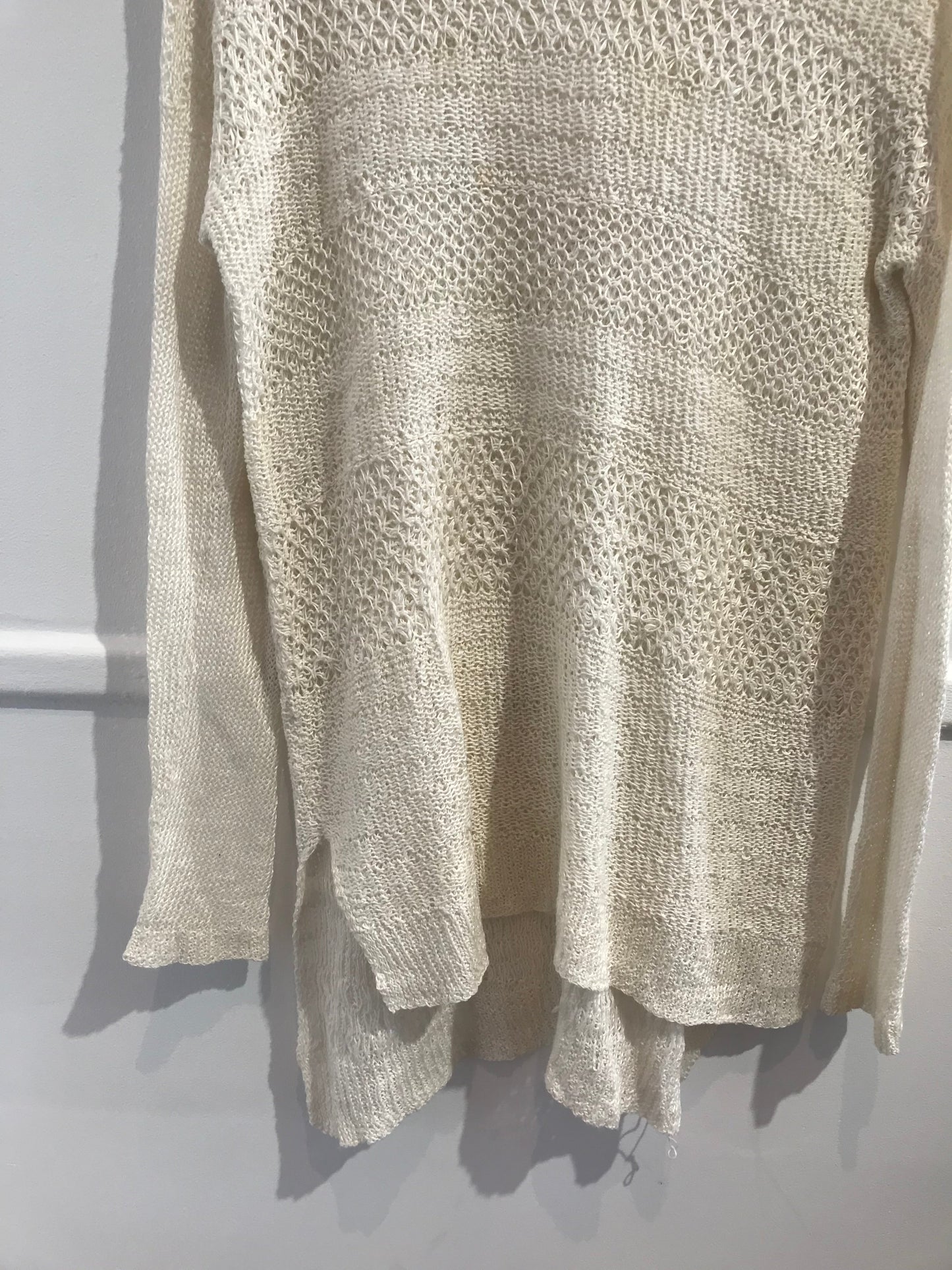 Pull Helmut Lang blanc T.S