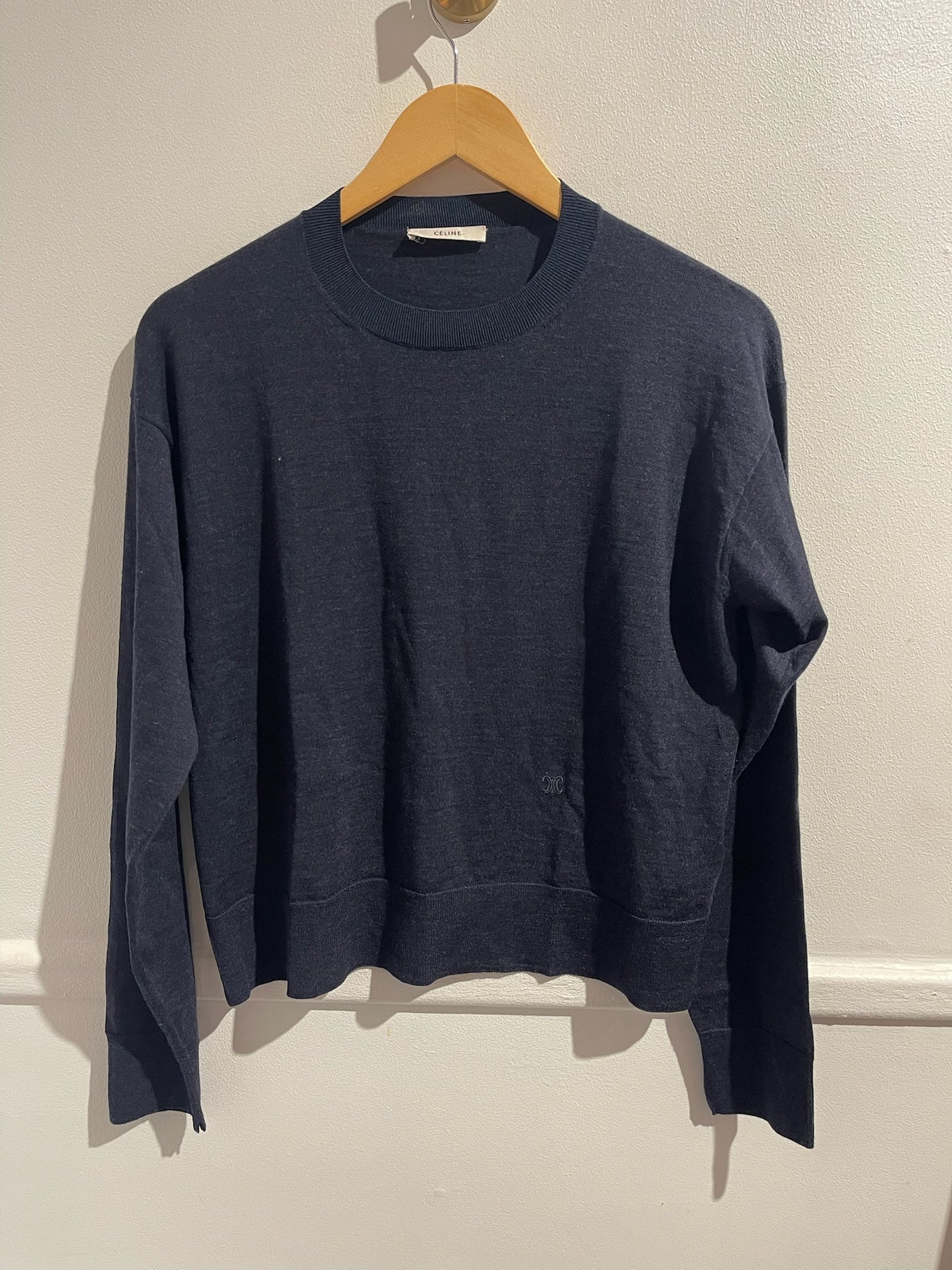 Pull Celine bleu marine T.M
