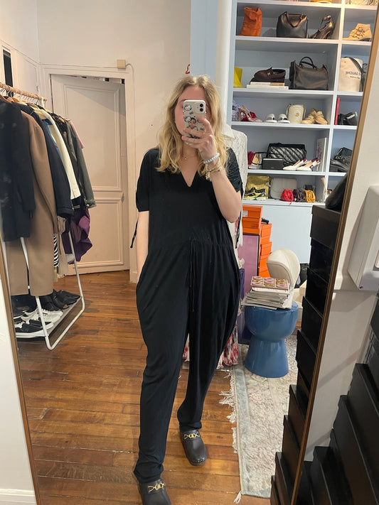 Combinaison Yves Saint Laurent noire T.38