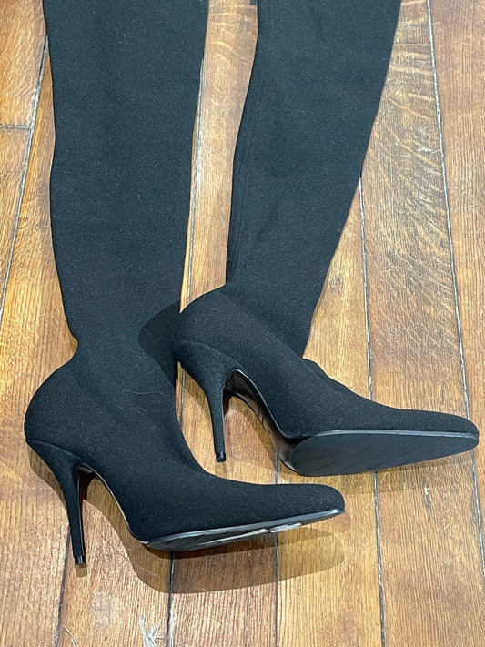 Bottes Balenciaga noires T.39 Neuves