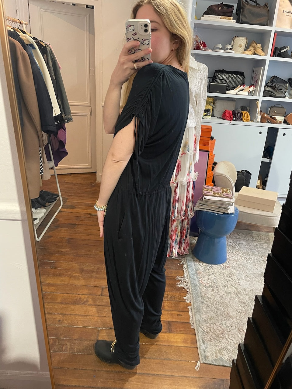 Combinaison Yves Saint Laurent noire T.38
