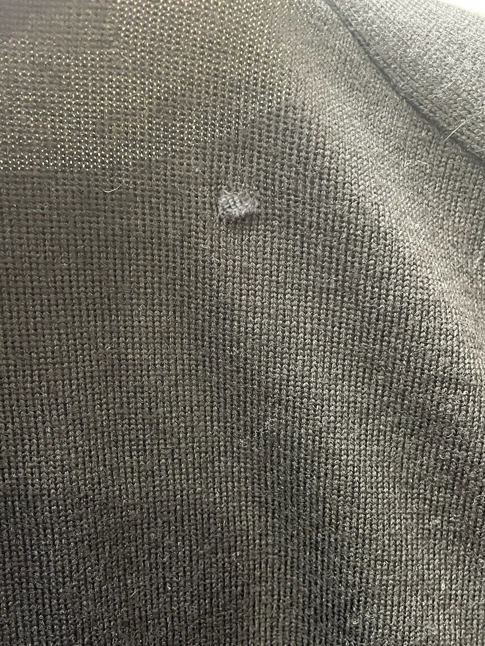 Gilet Hermès noir foulard T.38