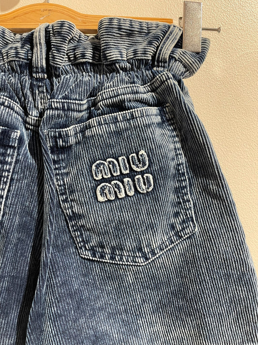 Short Miu Miu bleu T.36