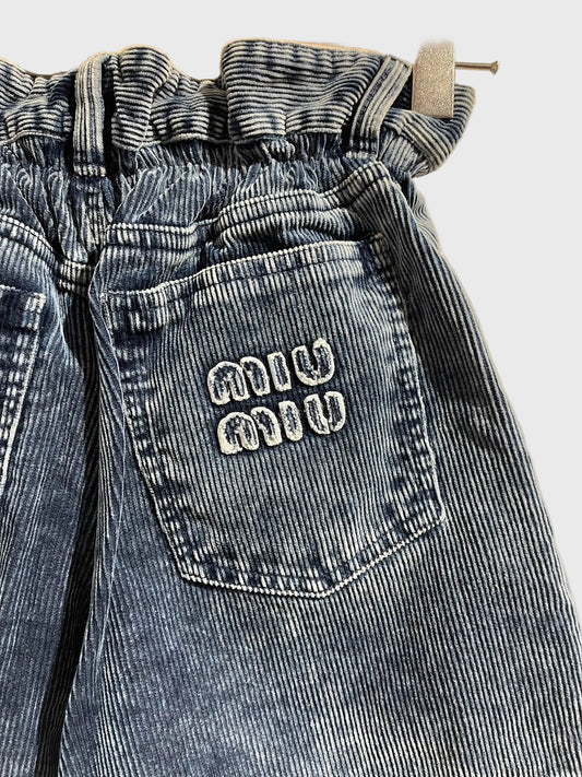 Short Miu Miu bleu T.36