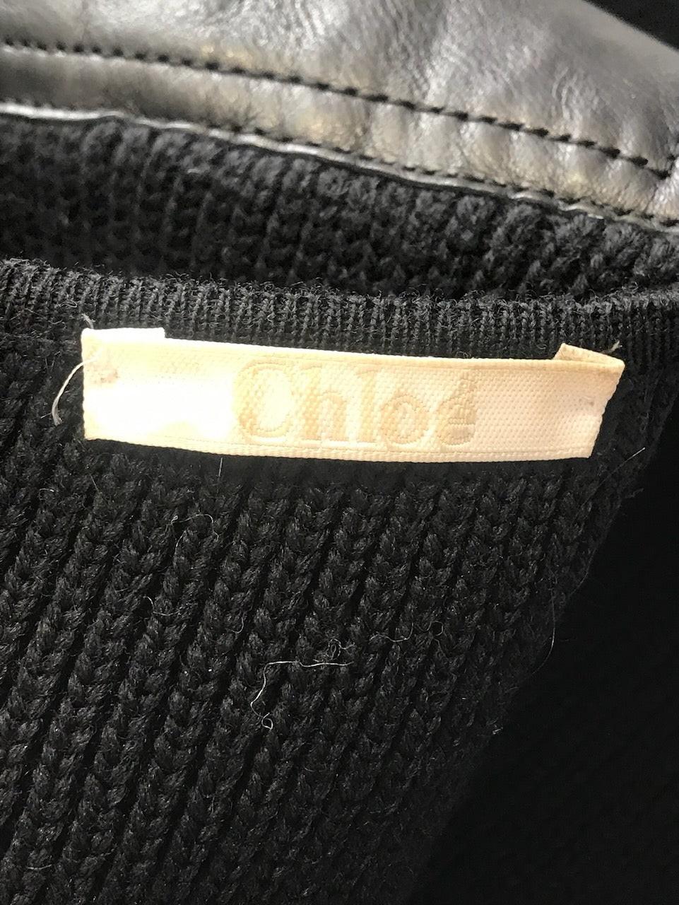Robe Chloé noire T.L