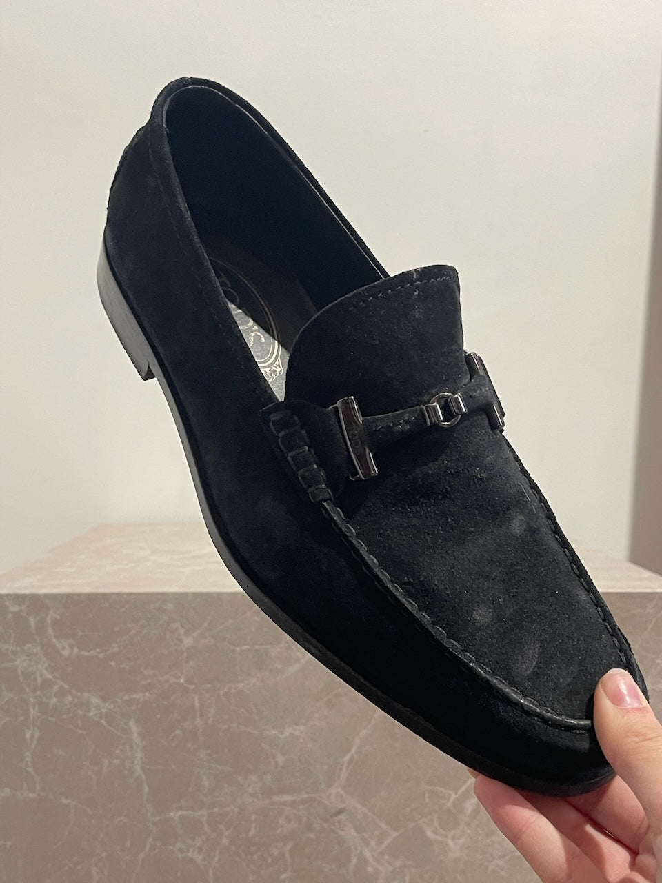 Mocassins Tod's noir T.41,5
