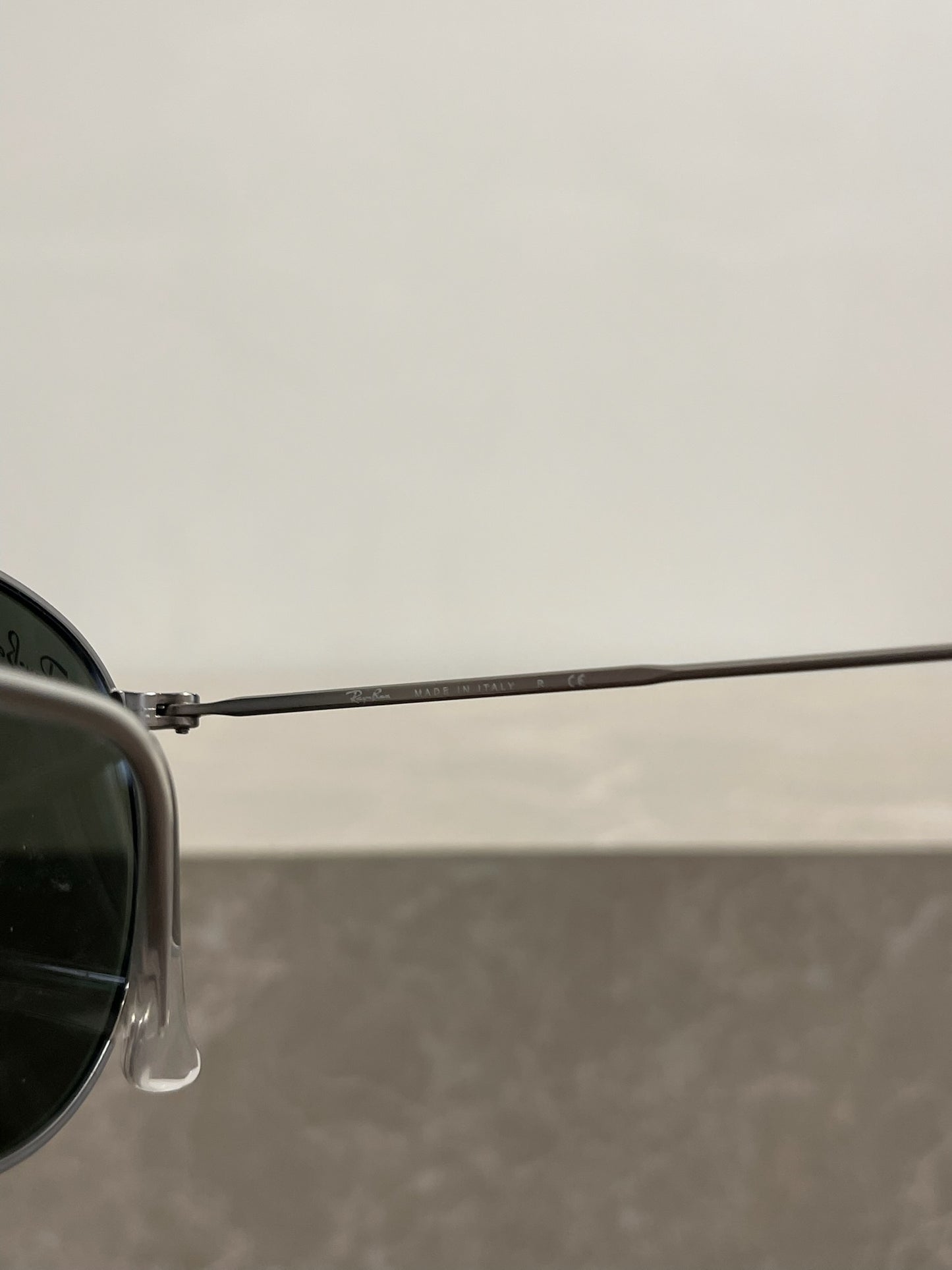 Lunettes Ray Ban Ronde Argent