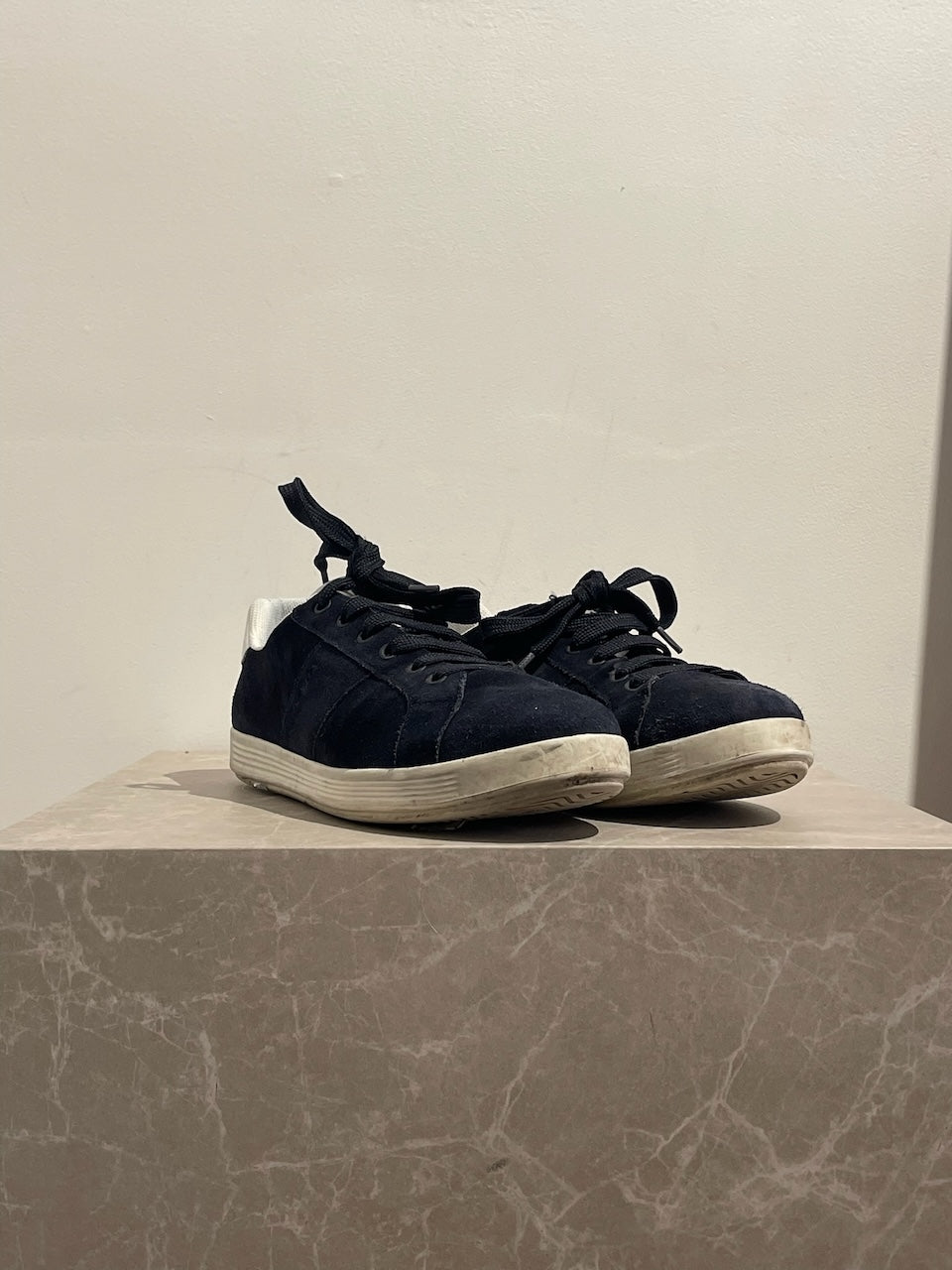 Baskets Prada bleu marine T.41,5