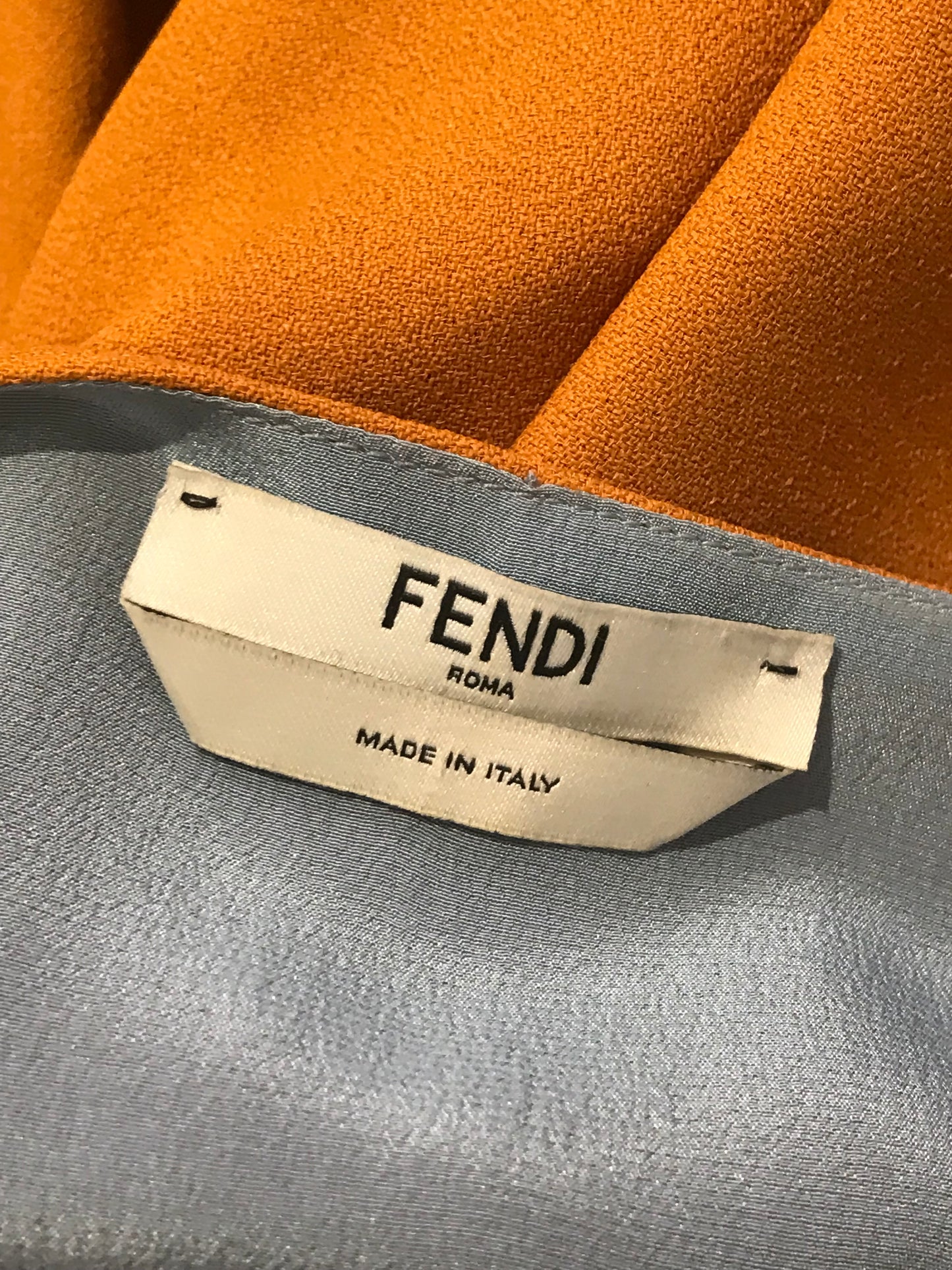 Robe Fendi orange T.36