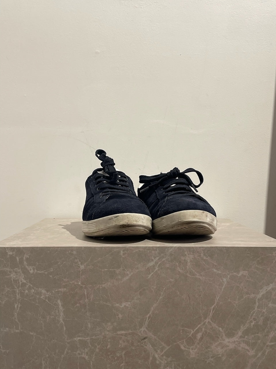 Baskets Prada bleu marine T.41,5