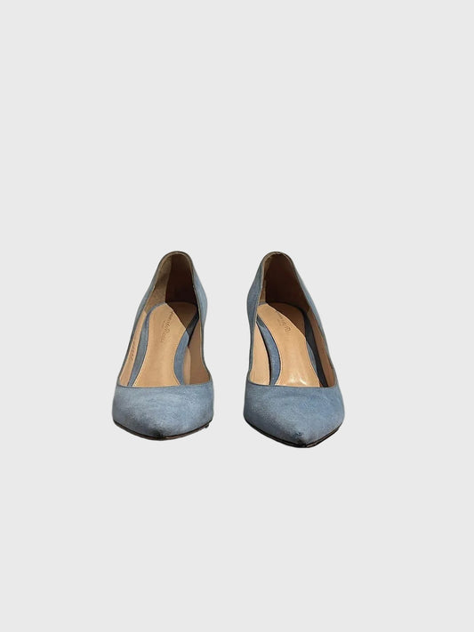 Escarpins Gianvito Rossi bleus T.39