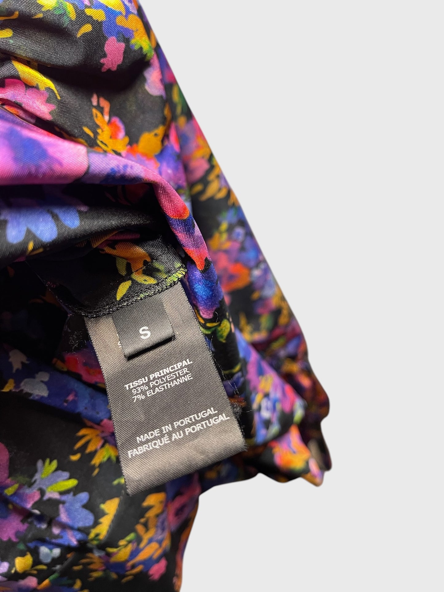 Robe VETEMENTS à fleurs T.S