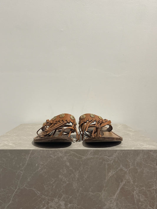 Sandales Valentino camel T.37