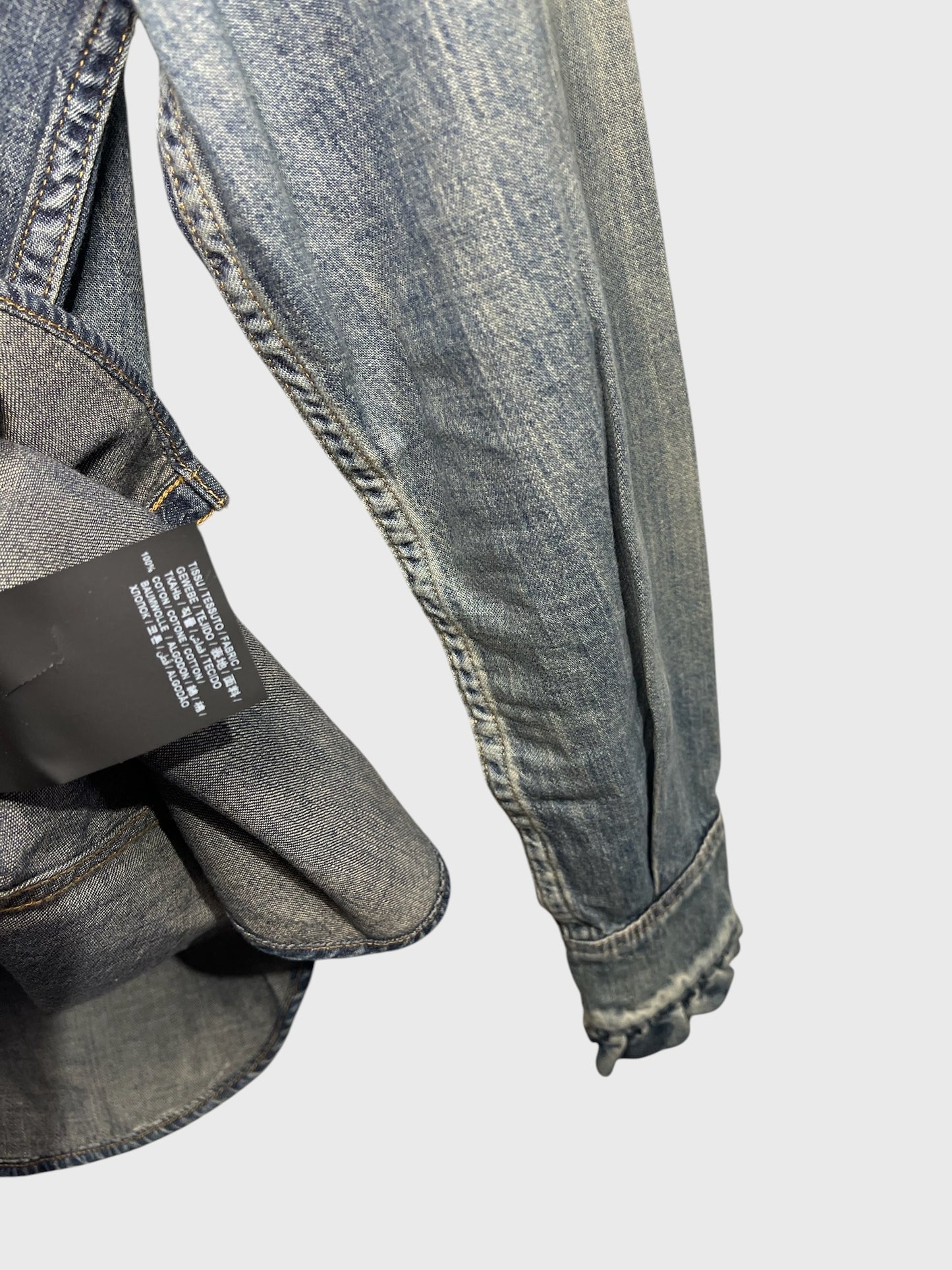 Chemise Saint Laurent en jeans T.S
