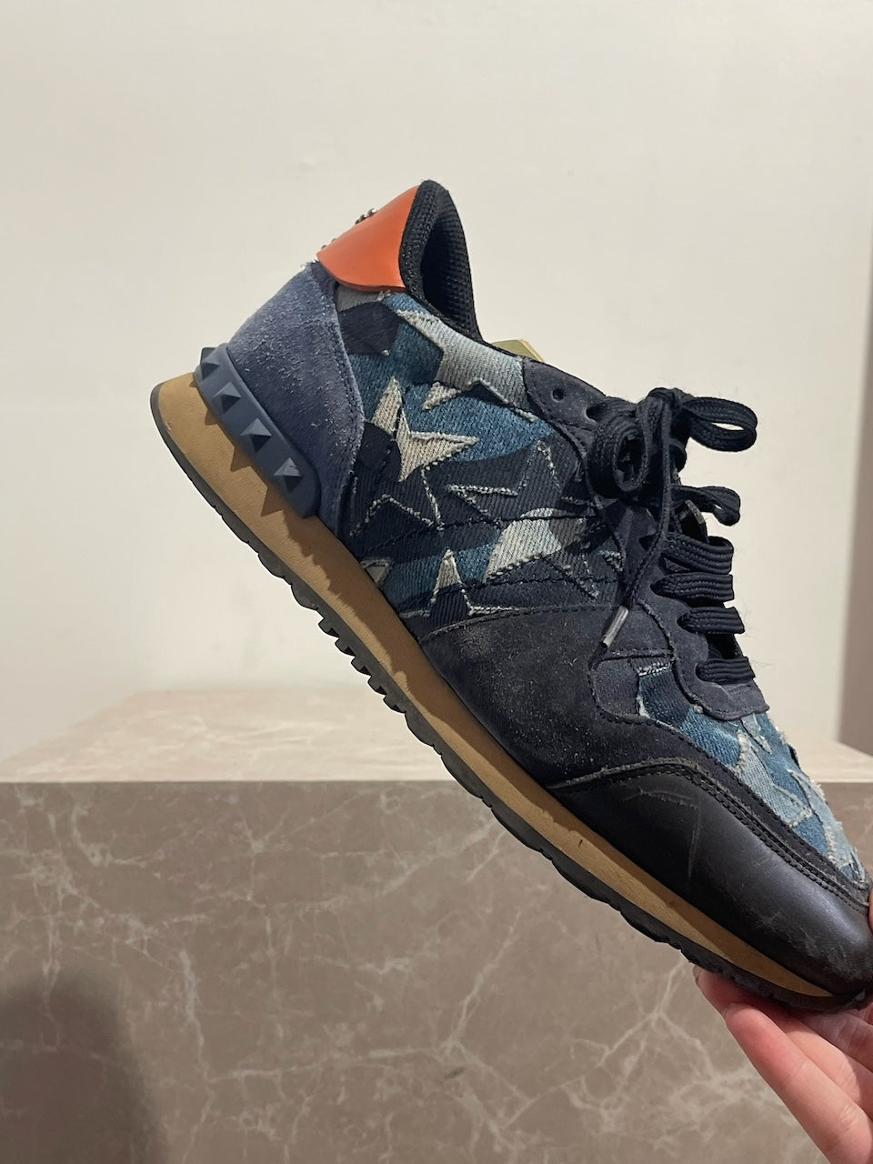Baskets Valentino bleues T.41 IT