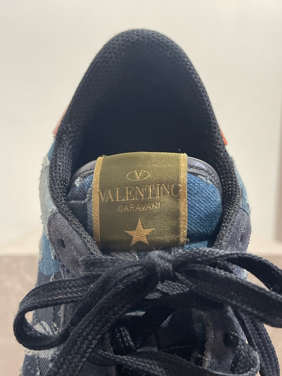 Baskets Valentino bleues T.41 IT