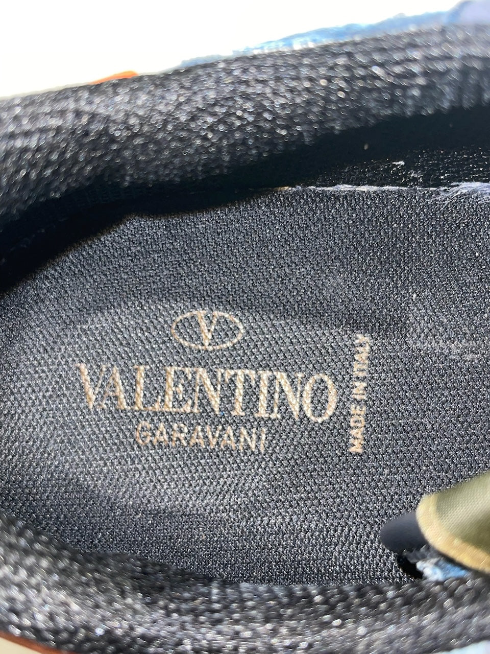 Baskets Valentino bleues T.41 IT
