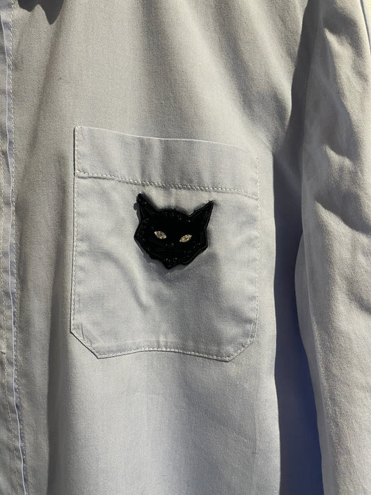 Chemise Miu Miu bleue T.M