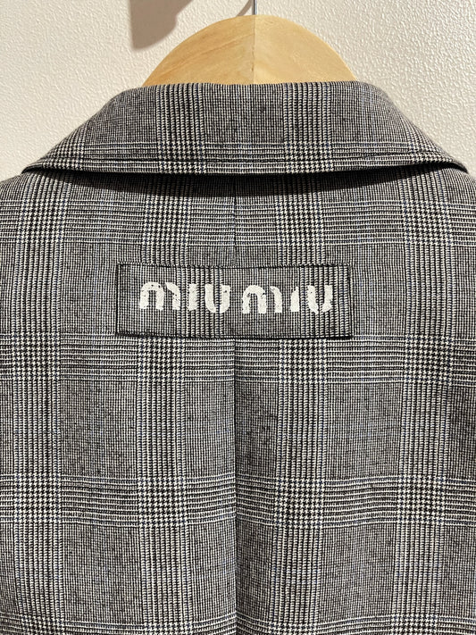 Blazer Miu Miu gris T.36
