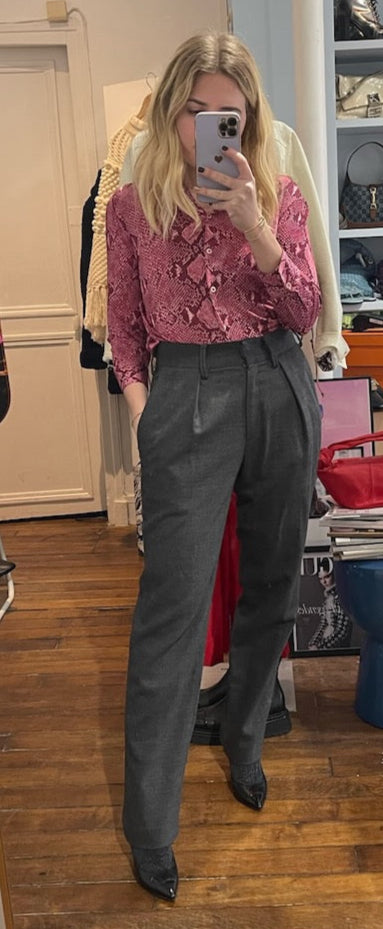 Pantalon Isabel Marant Gris T.2