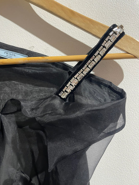 Chemise Prada noire T.38