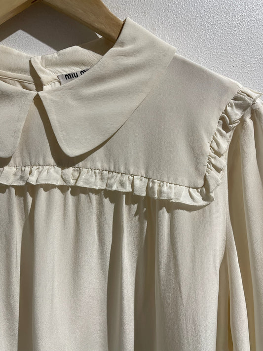 Blouse Miu Miu écrue T.40