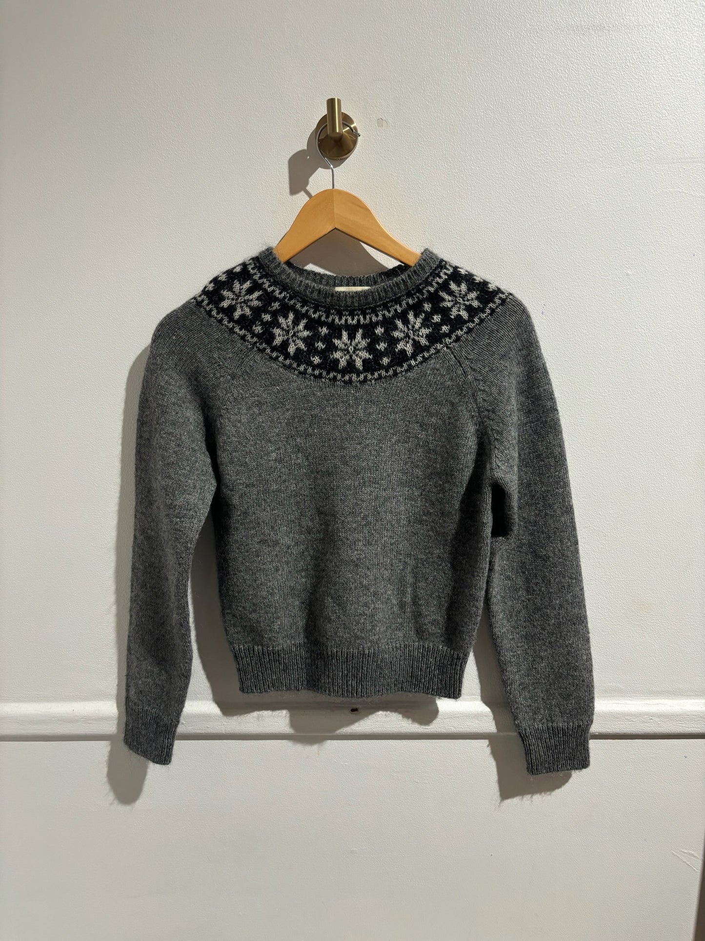 Pull Saint Laurent gris T.S
