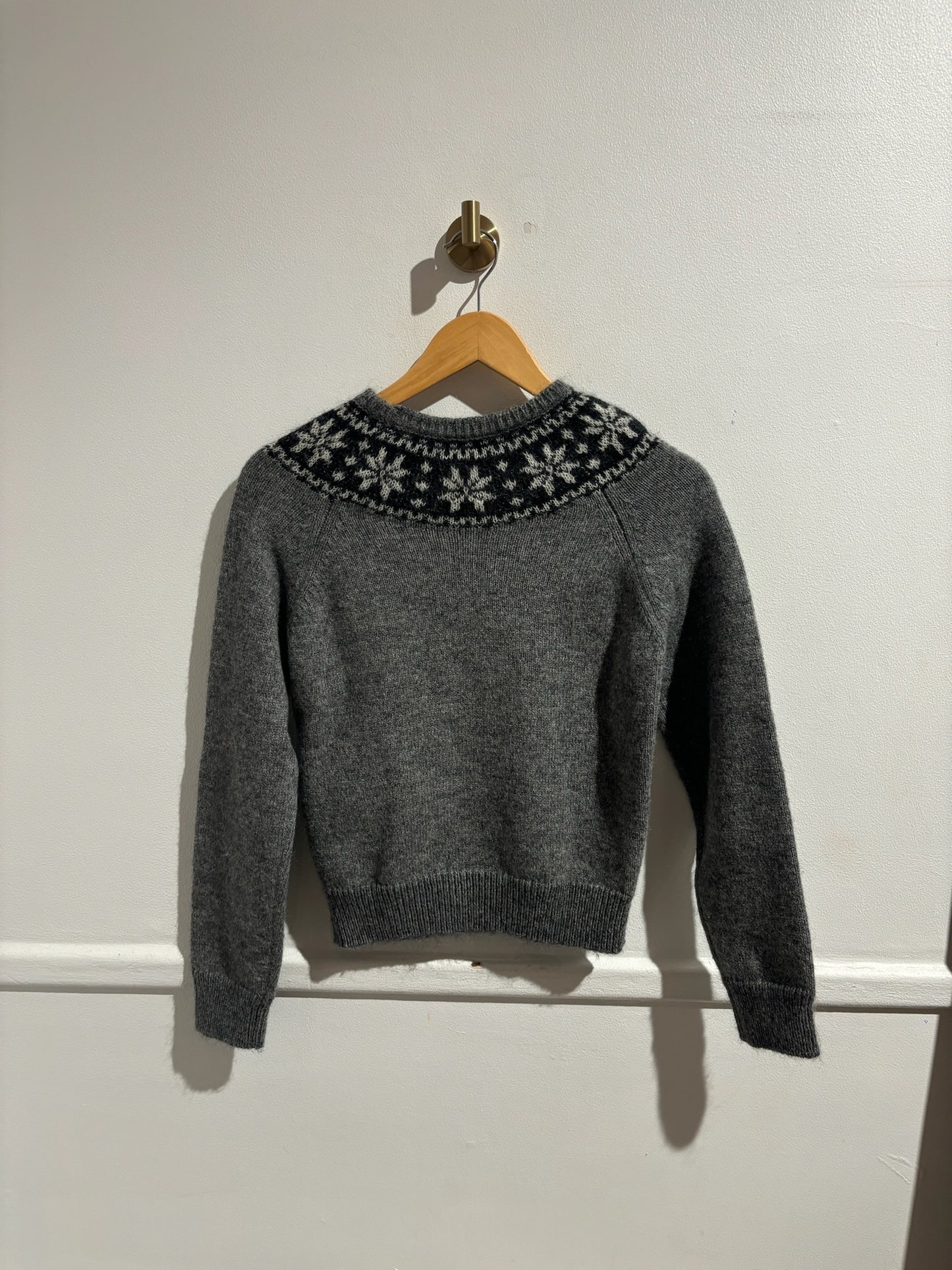 Pull Saint Laurent gris T.S