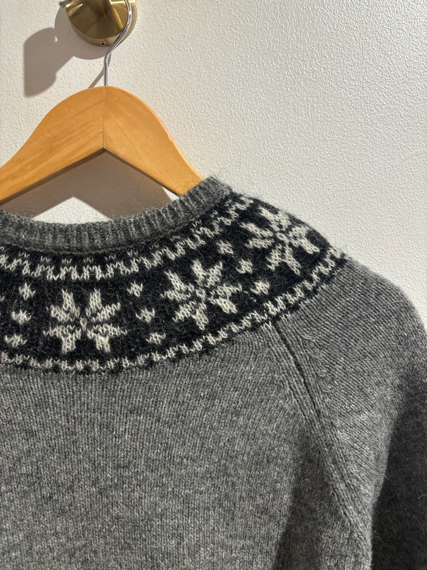 Pull Saint Laurent gris T.S