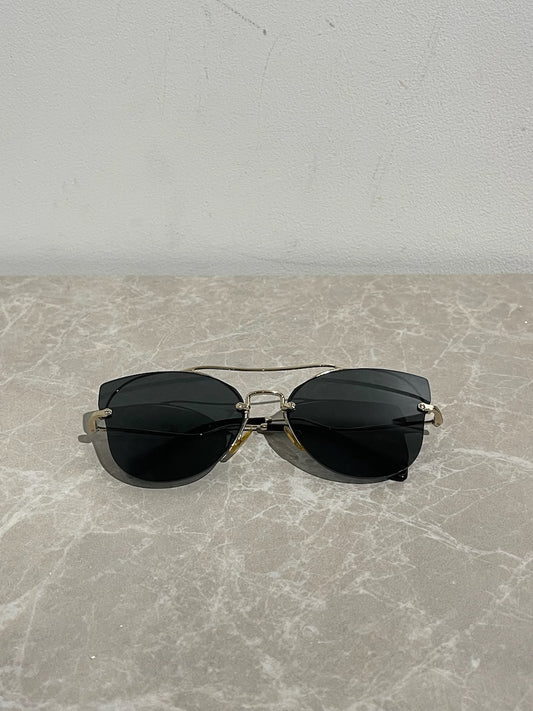 Lunettes Miu Miu dorées