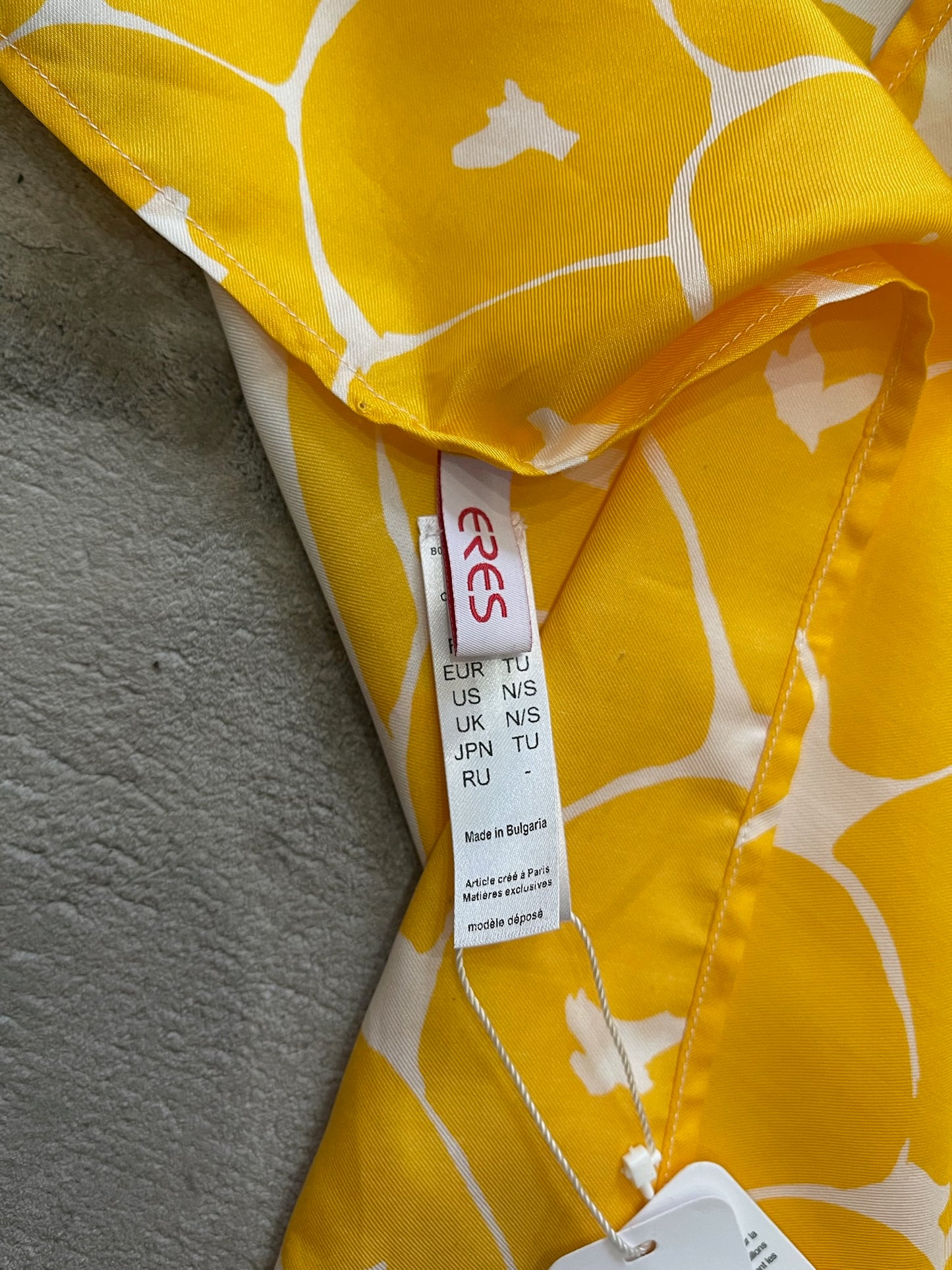 Foulard Eres Jaune