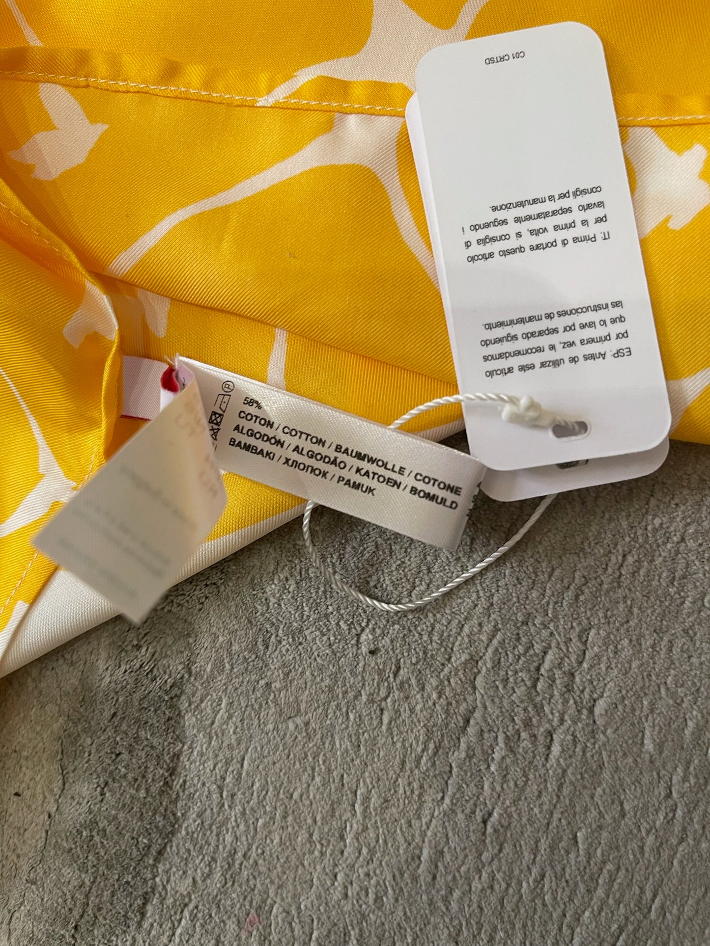 Foulard Eres Jaune