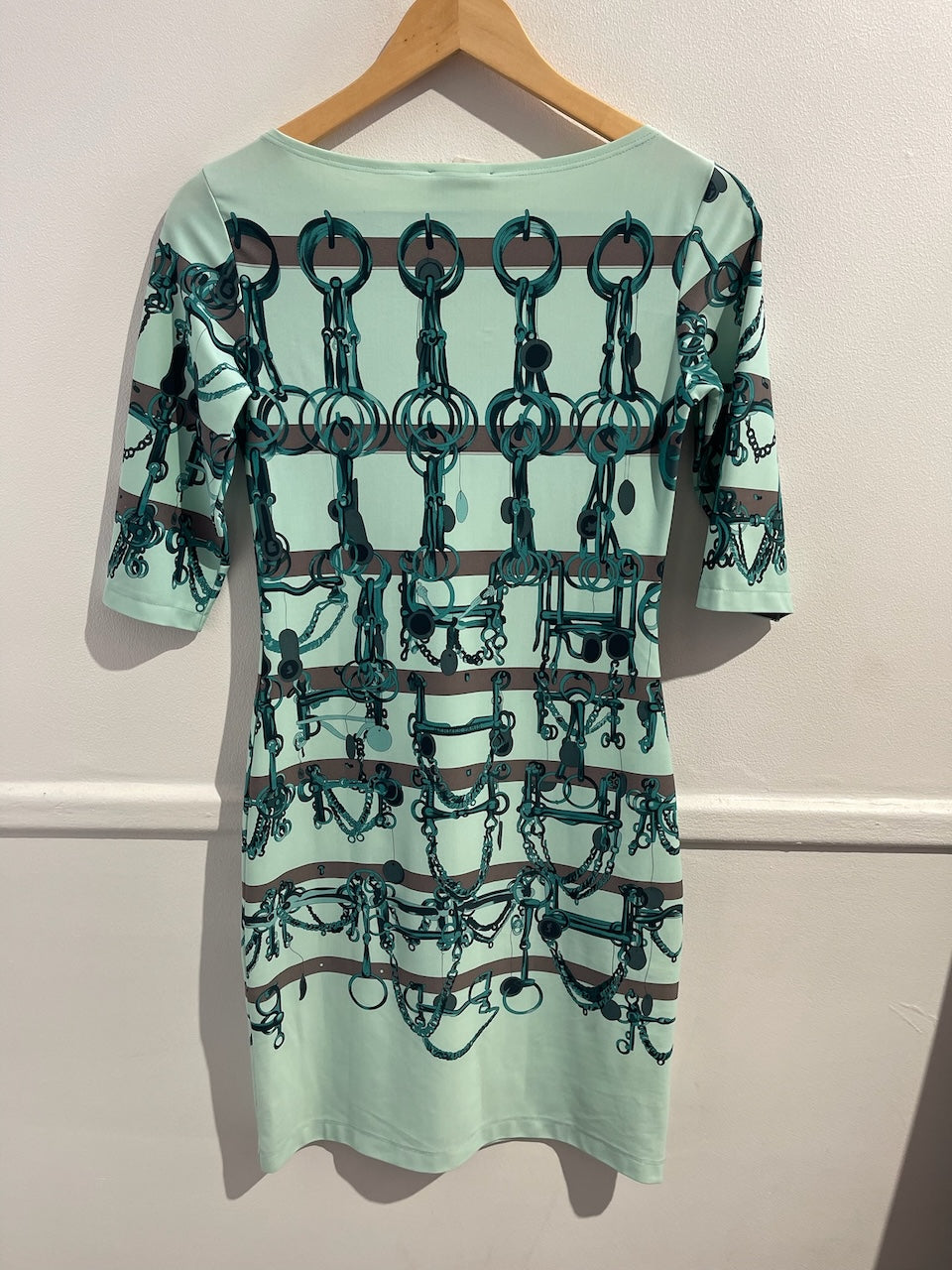 Robe Hermes bleue T.38