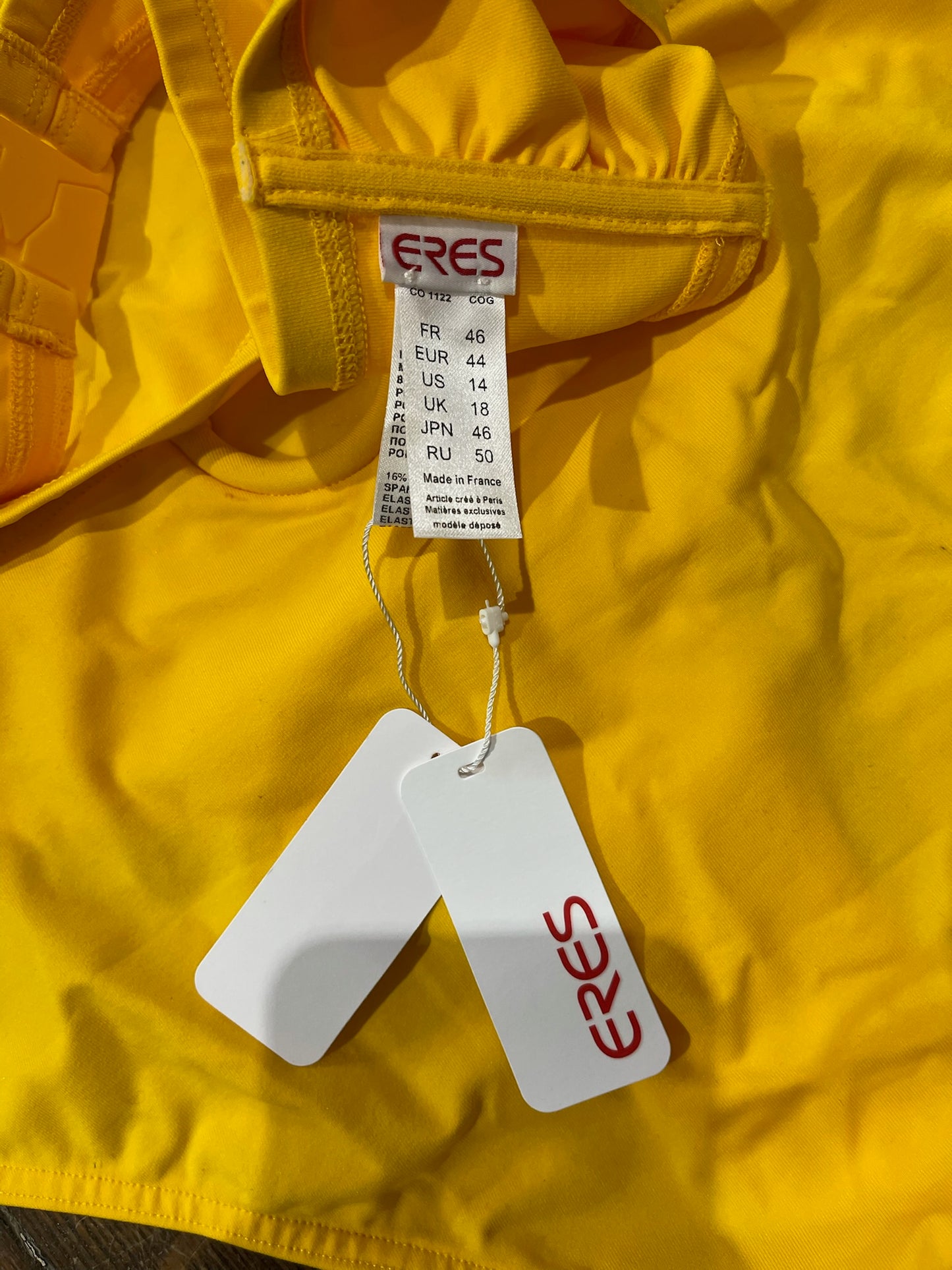 Maillot de bain Eres jaune T.L