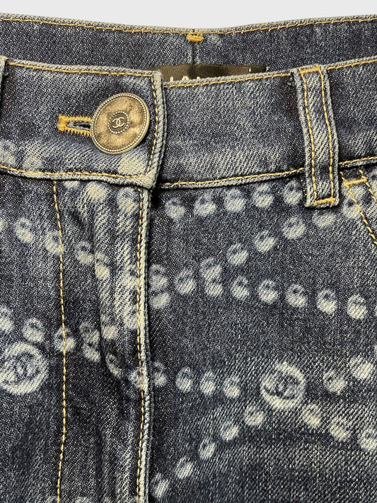 Jeans Chanel bleu T.36
