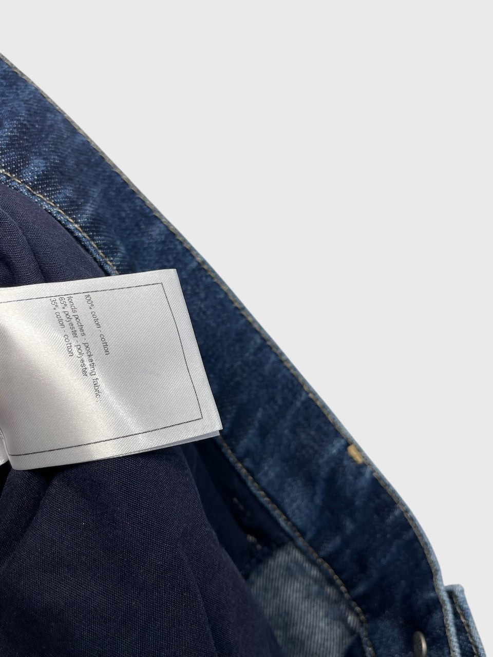 Jeans Chanel bleu T.36