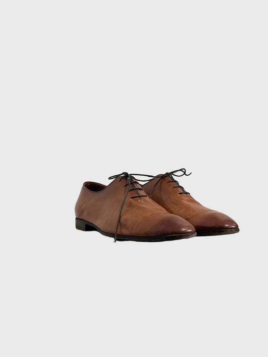 Derbies Berluti camel T.45