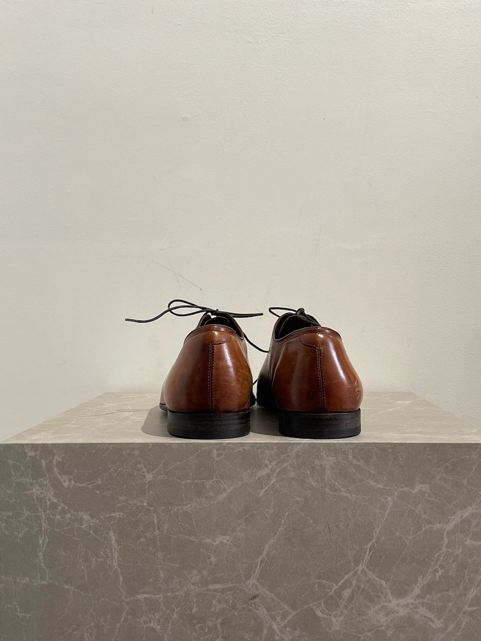 Derbies Berluti camel T.45