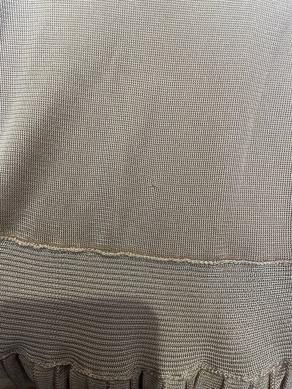 Robe Dior bleu beige T.38