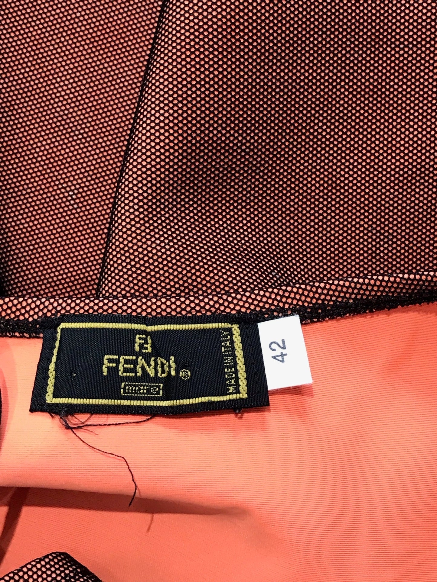 Robe Fendi orange T.38