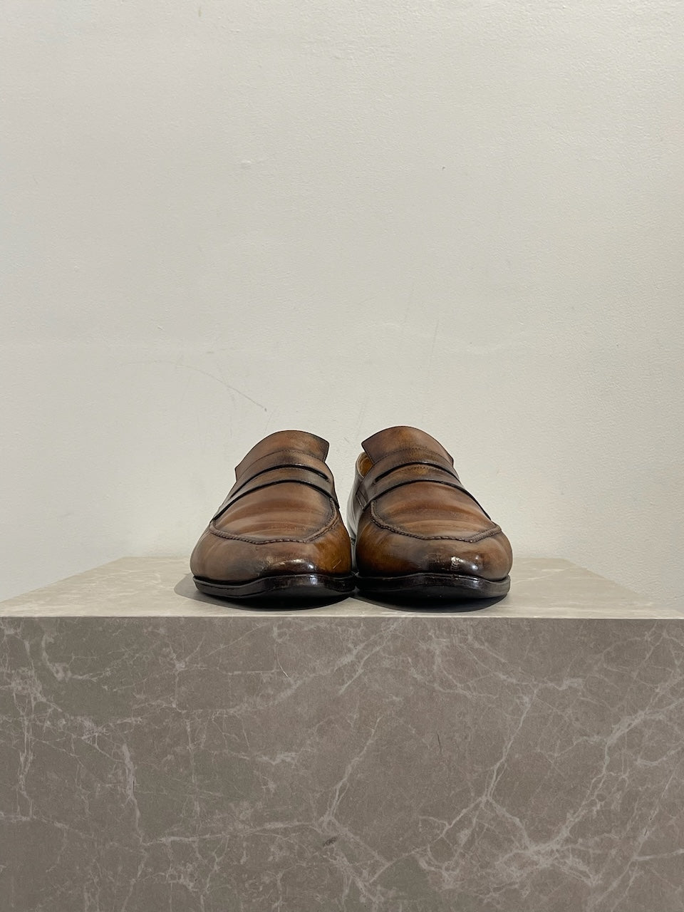 Mocassins Berluti marron T.44,5