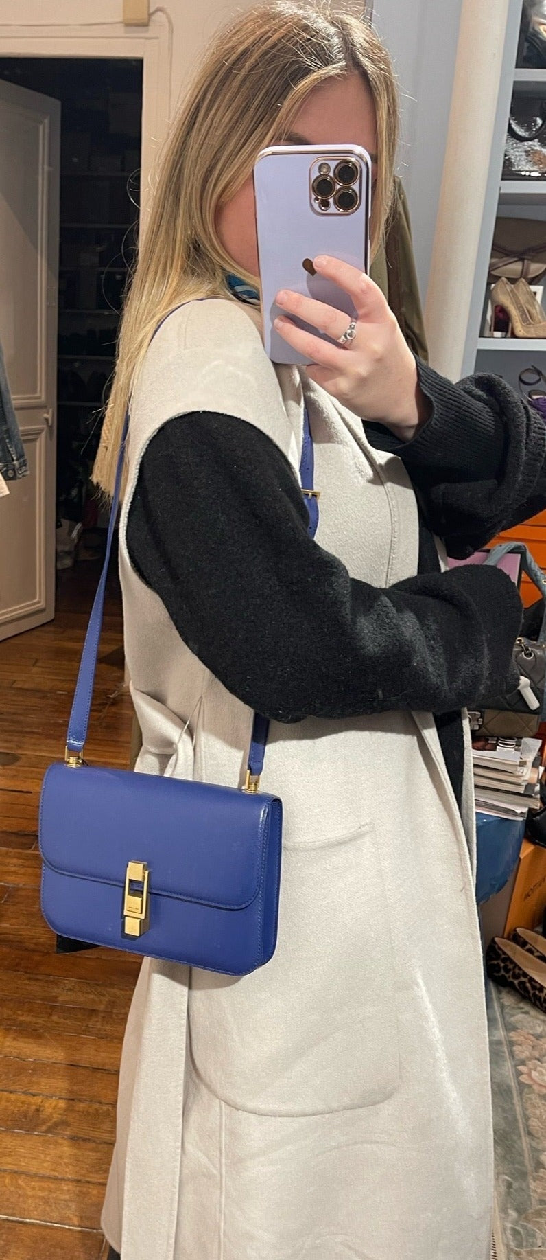 Sac Saint Laurent Carré Satchel