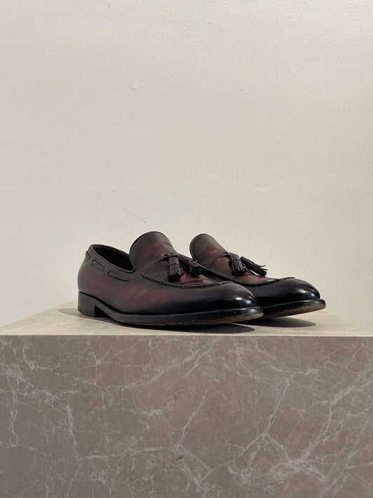 Mocassins Fratelli Rossetti bordeaux T.44,5