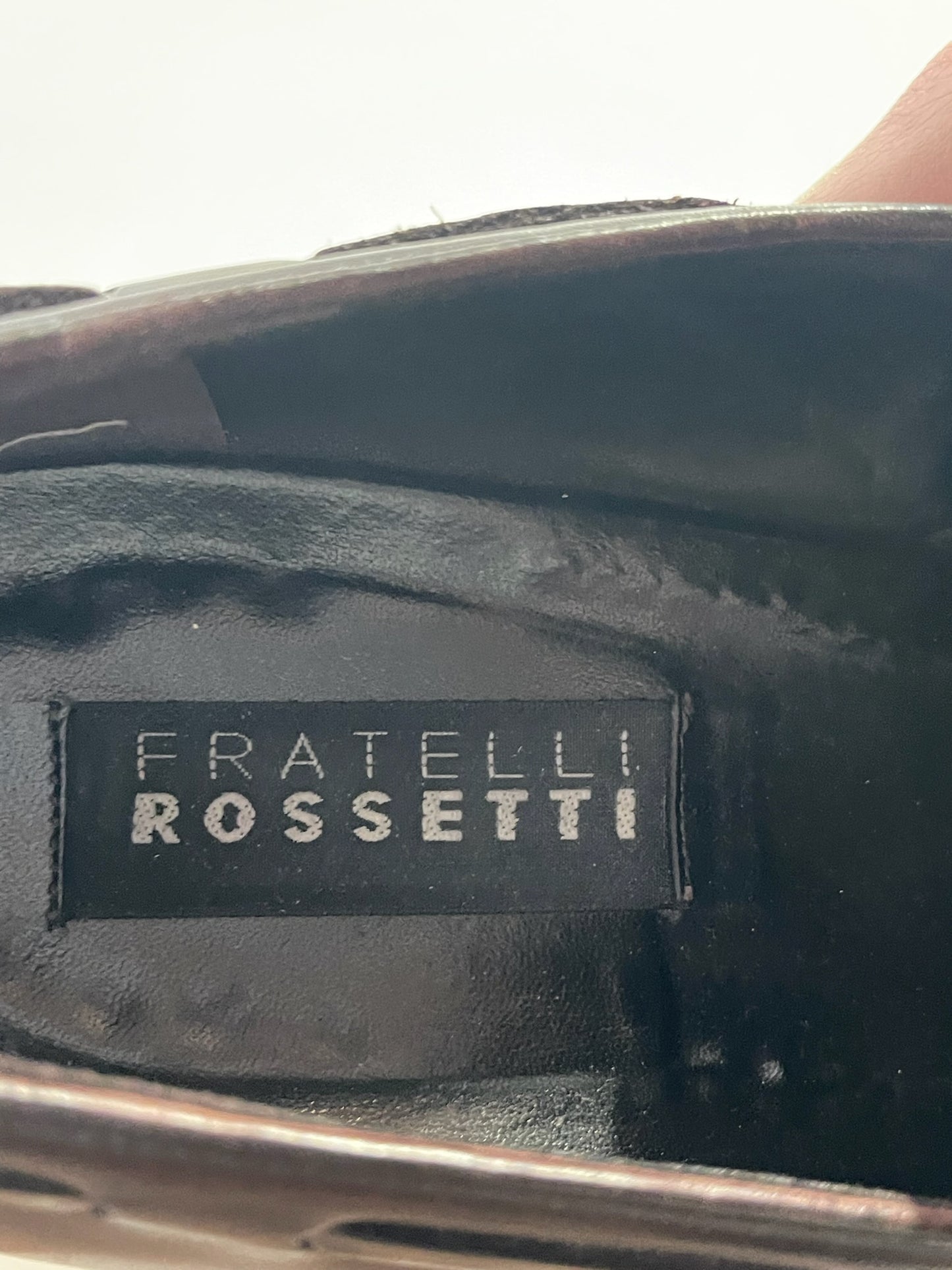 Mocassins Fratelli Rossetti bordeaux T.44,5