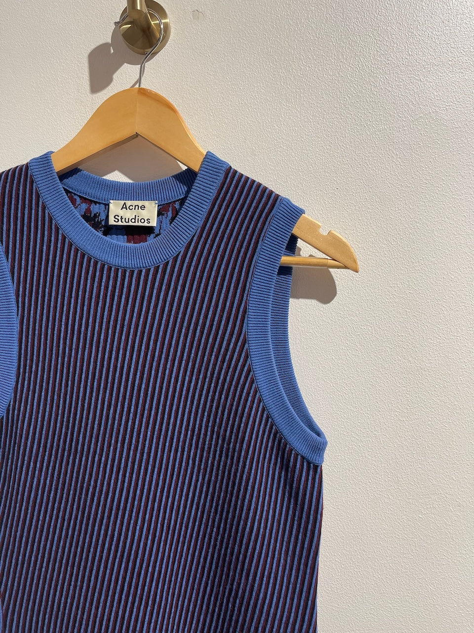 Robe Acne Studios bleue T.XS