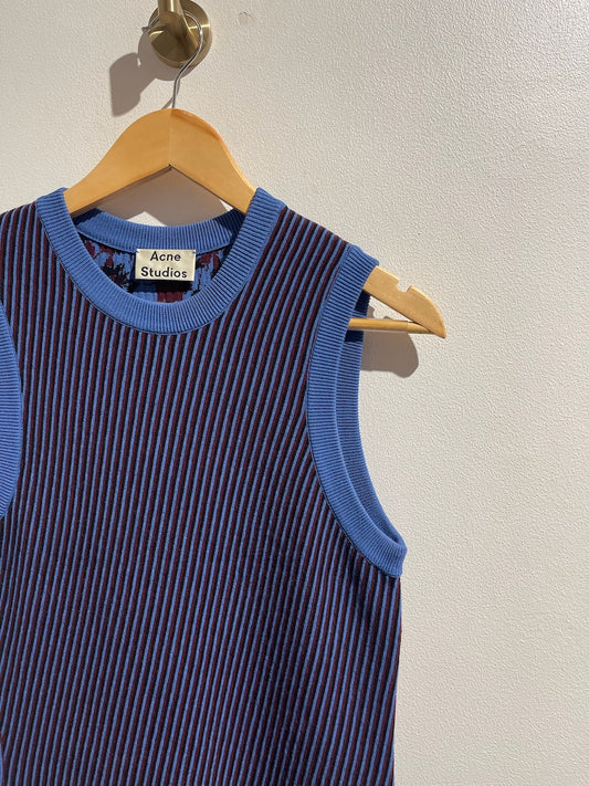 Robe Acne Studios bleue T.XS