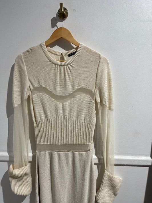 Robe Alexander Mcqueen beige T.M