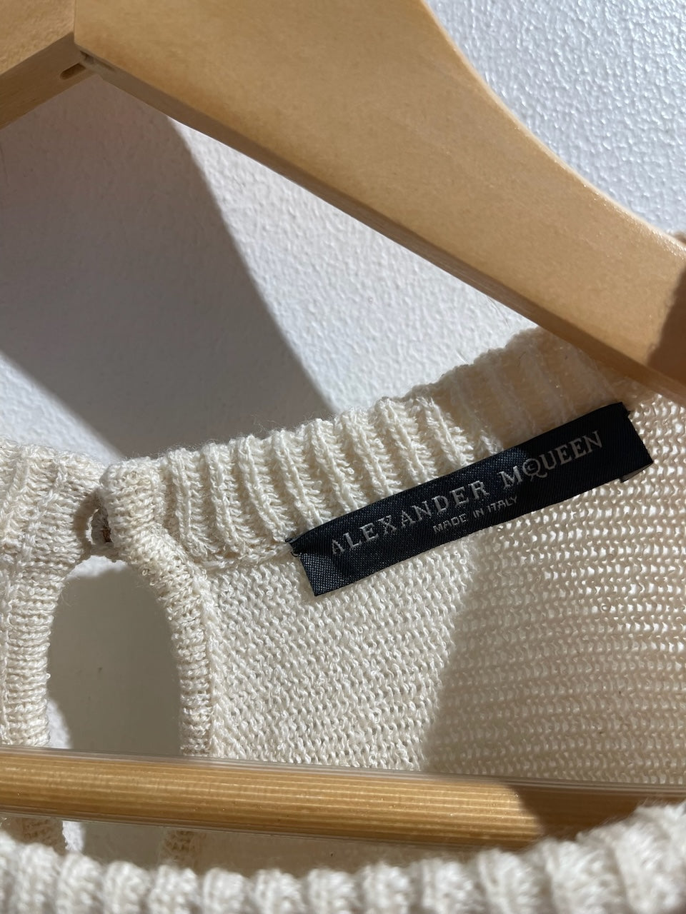 Robe Alexander Mcqueen beige T.M