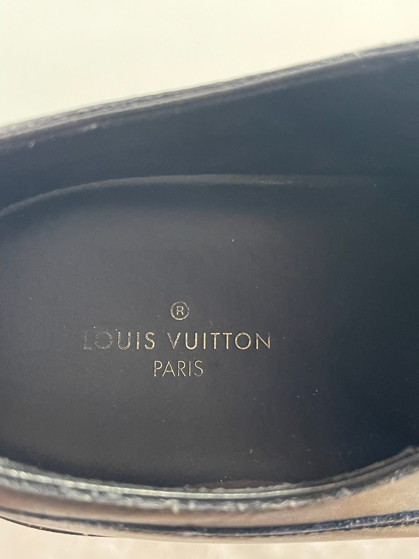 Derbies Louis Vuitton noires T.44,5